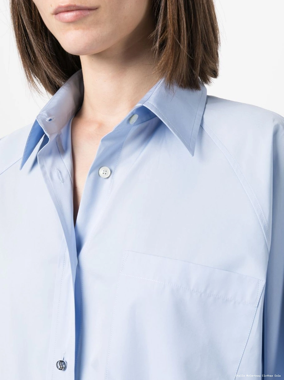 Cheap shirt Women cotton McCartney oversized Stella long-sleeve 0801
